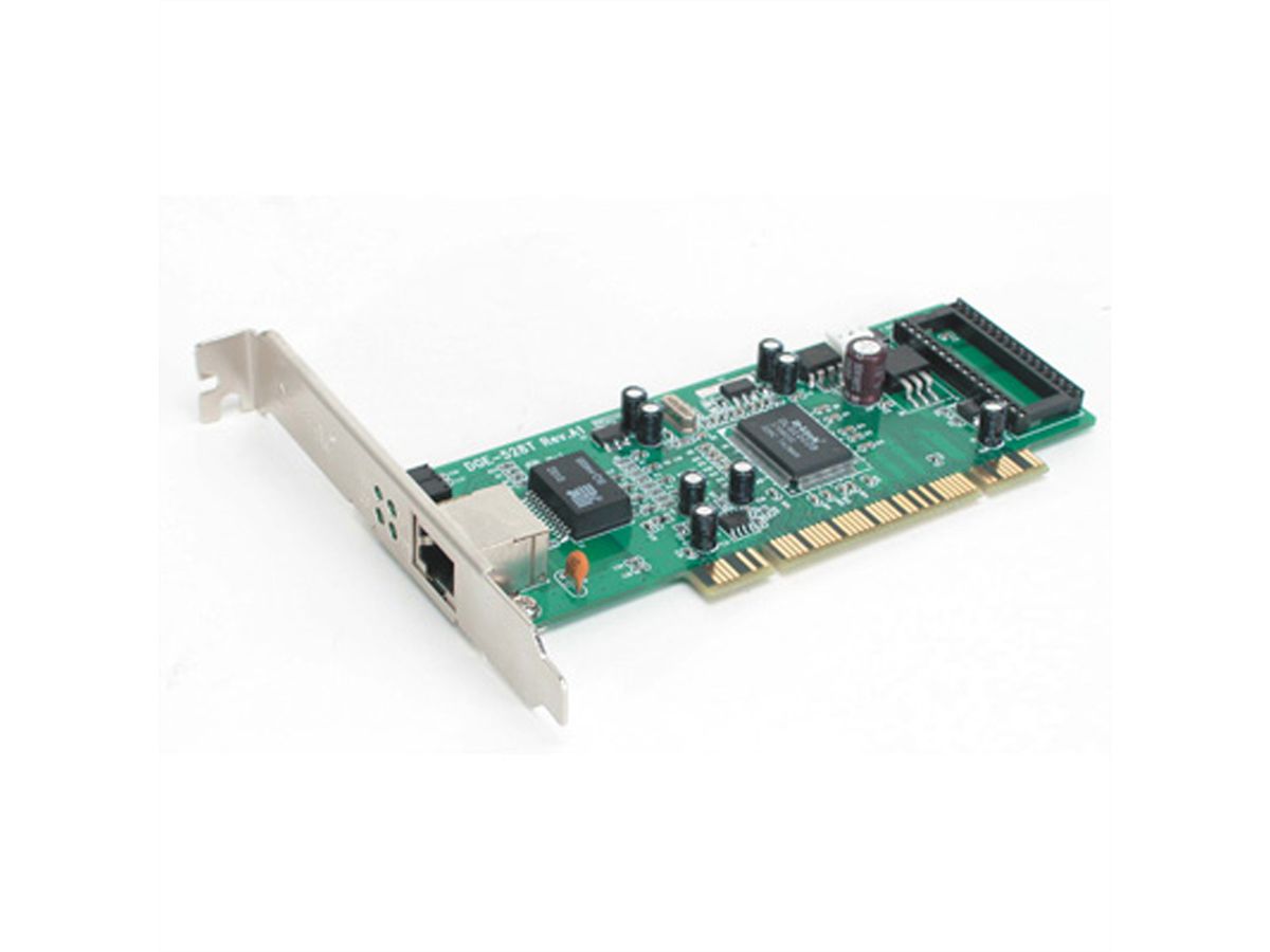 D-Link DGE-528T Adapt. Gigabit PCI 32, 1000Mbit/s, RJ-45
