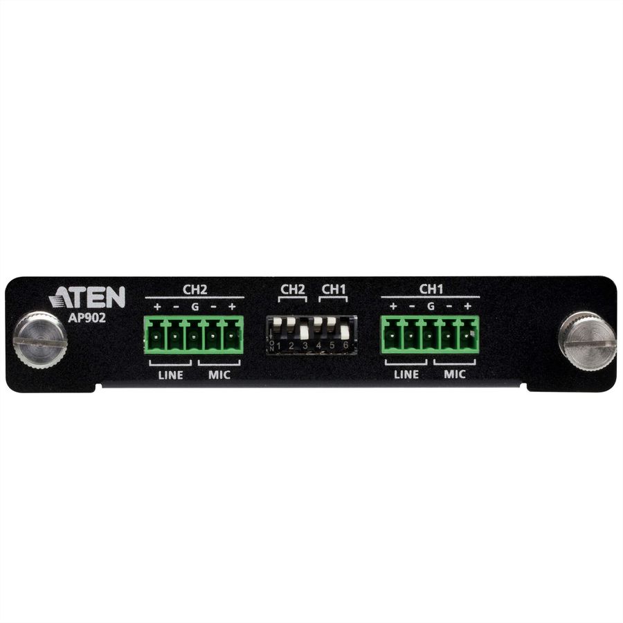 ATEN AP902 2-CH Mic/Line Pre-AMP Expansion Card