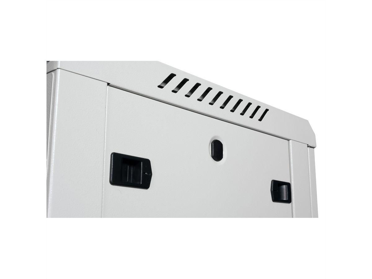 ROLINE 19-Zoll Wandgehäuse Basic Plus 18HE, 600x450 BxT grau