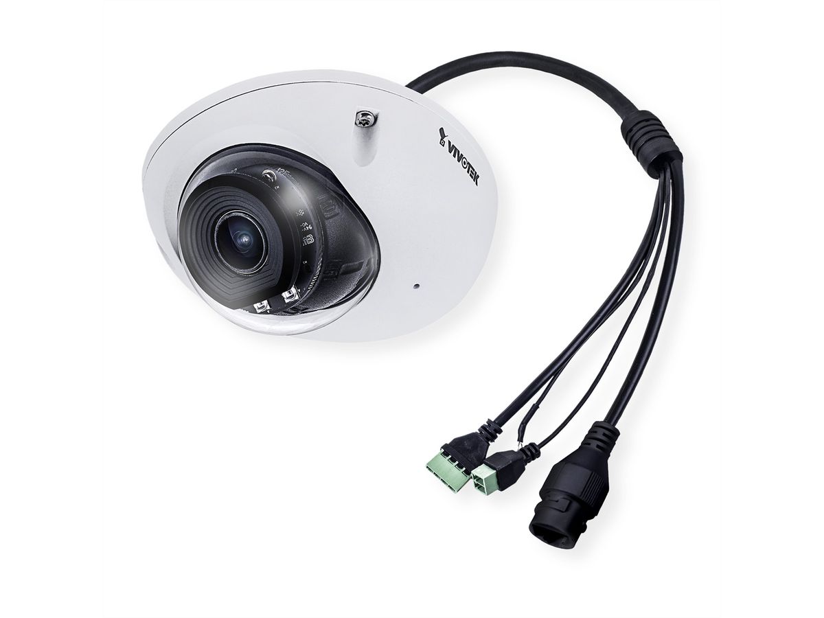 VIVOTEK FD9366-HV (2.8mm) Fixed Dome Kamera 2 MP, 108°, IR-LED 20m