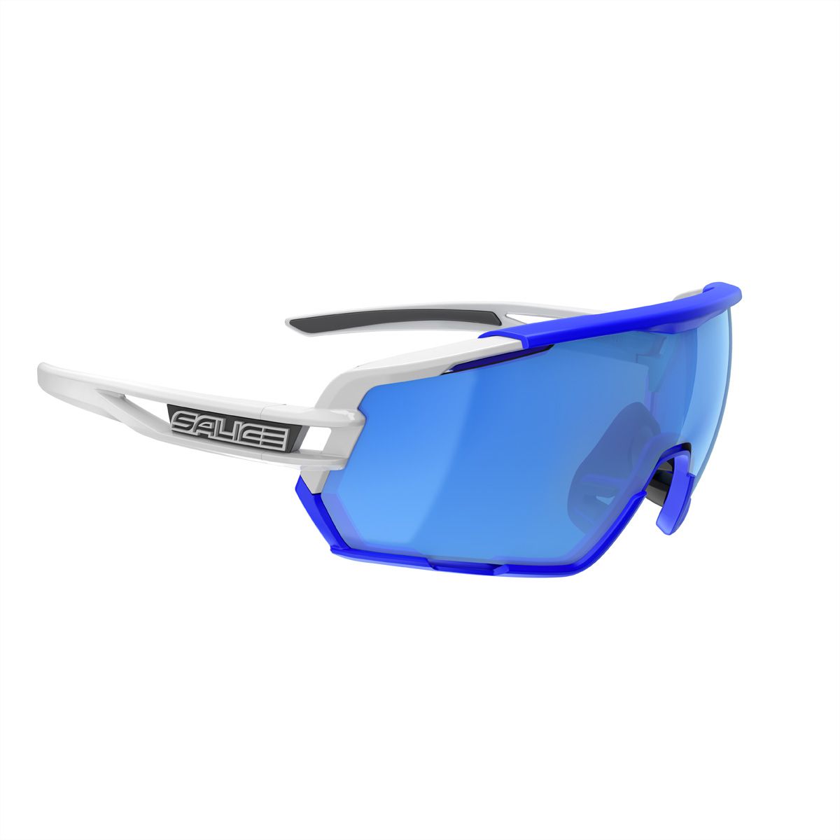 Salice Occhiali Lunettes de sports 020RW, White-Blue / RW Blue