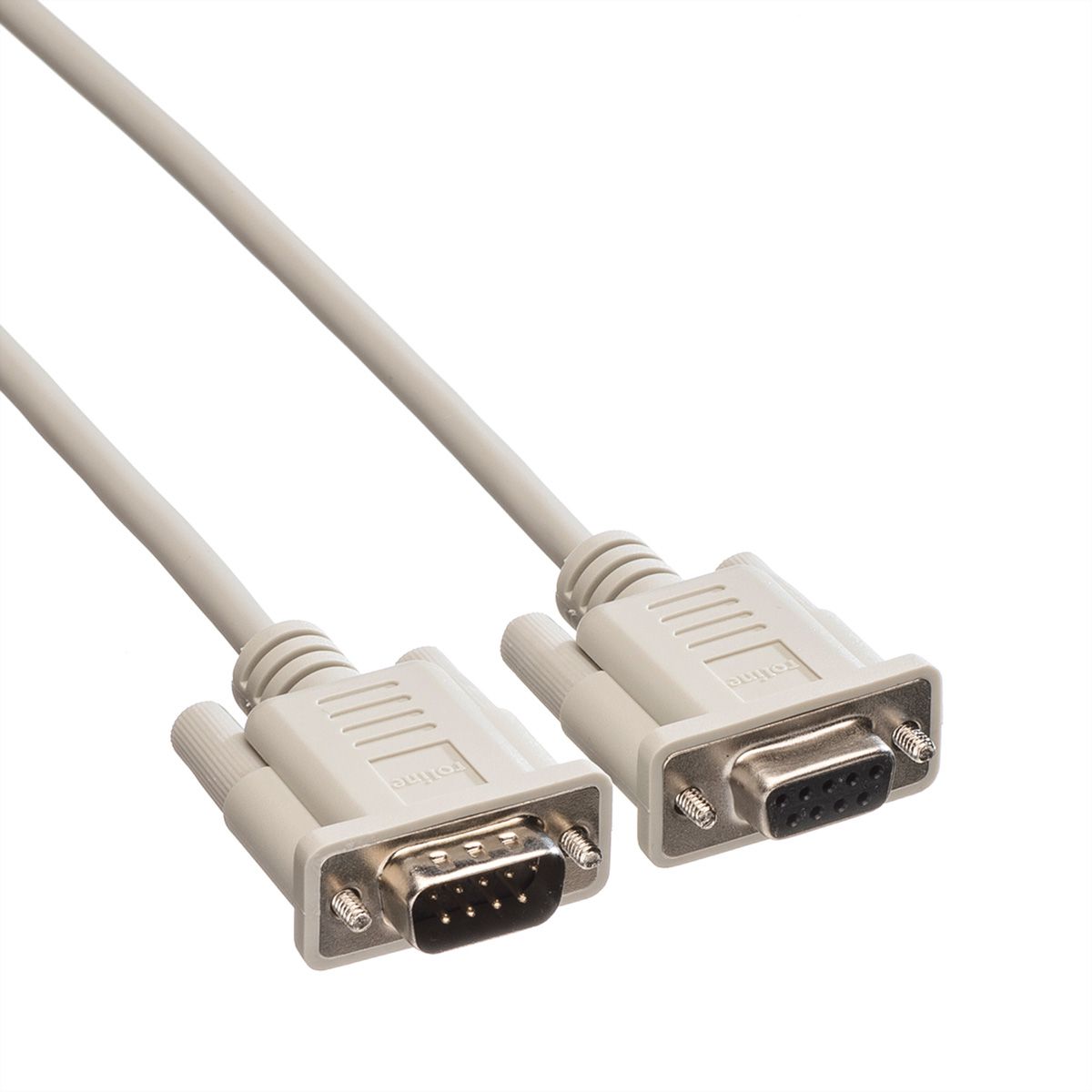 ROLINE RS232-Kabel 9pol ST-BU, 6 m