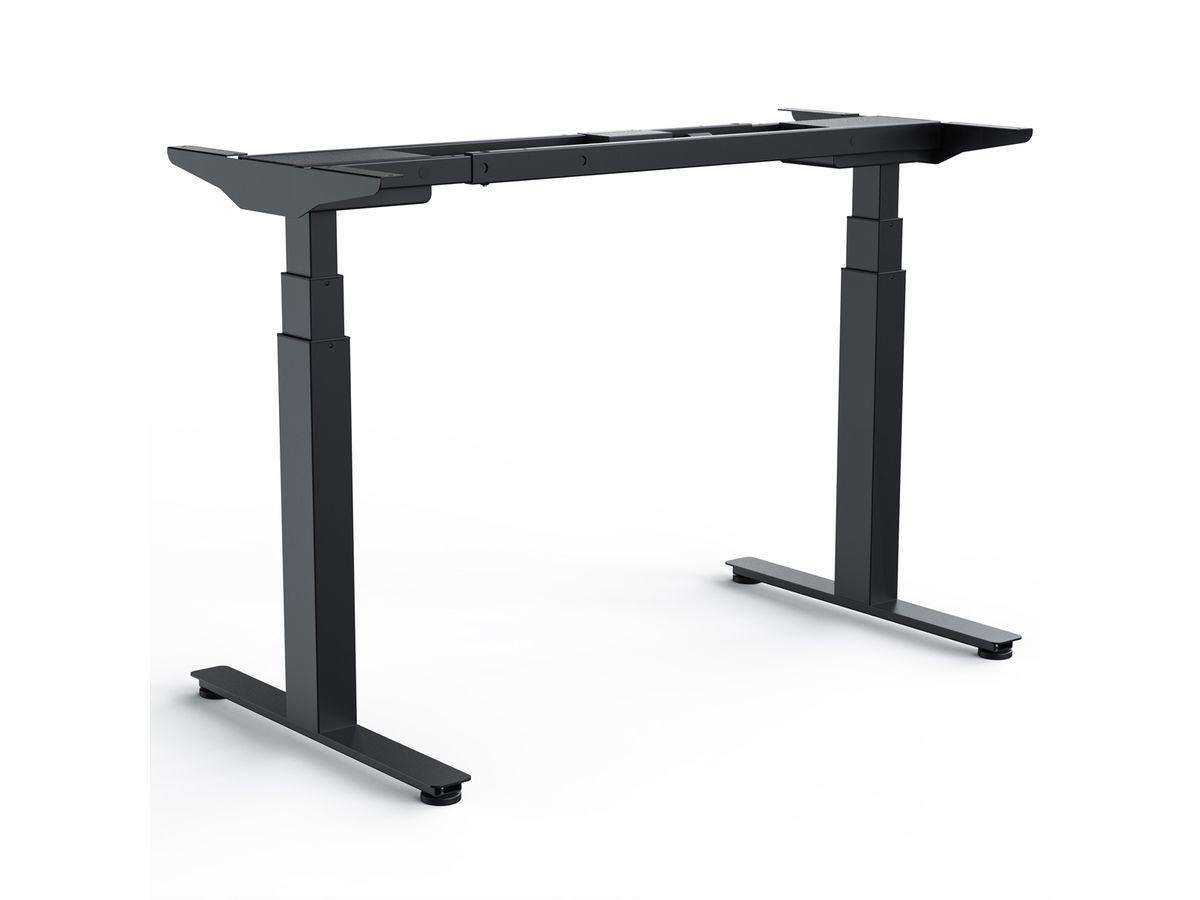 WRK21 Tischgestell Work, 100-180 x 80 / 66,5-130,5cm Höhe