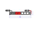 BACHMANN CONI 1xCEE7/3 2xCEE7/3 rouge