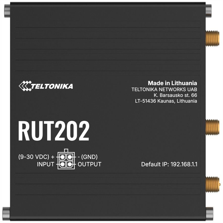 TELTONIKA RUT202 Dual-SIM LTE Router