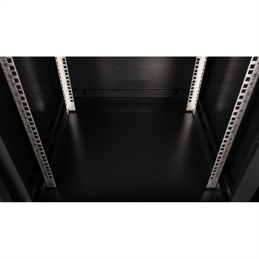 VALUE 19-Zoll Wandgehäuse 12HE, 600x600mm schwarz, Bausatz