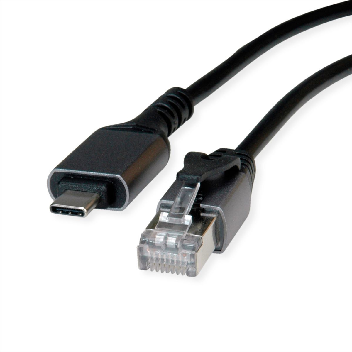 VALUE Câble convertisseur USB-C - Gigabit Ethernet, noir, 2 m