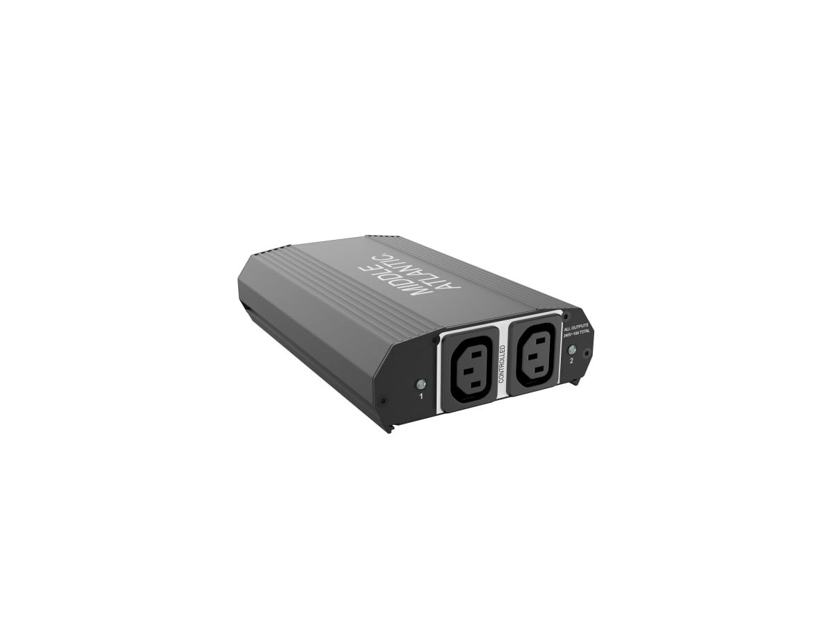 Middle Atlantic Products RLNK-210-IEC-NS unité de distribution d'énergie 2 sortie(s) CA Noir