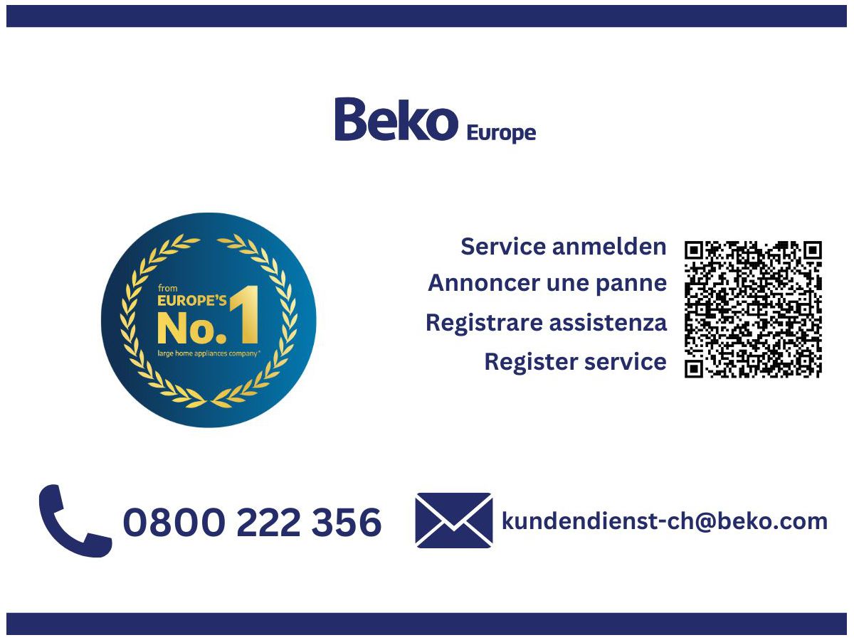 Beko Waschtrockner WT510, W10kg/T7kg, SteamCure, 1'400U/min
