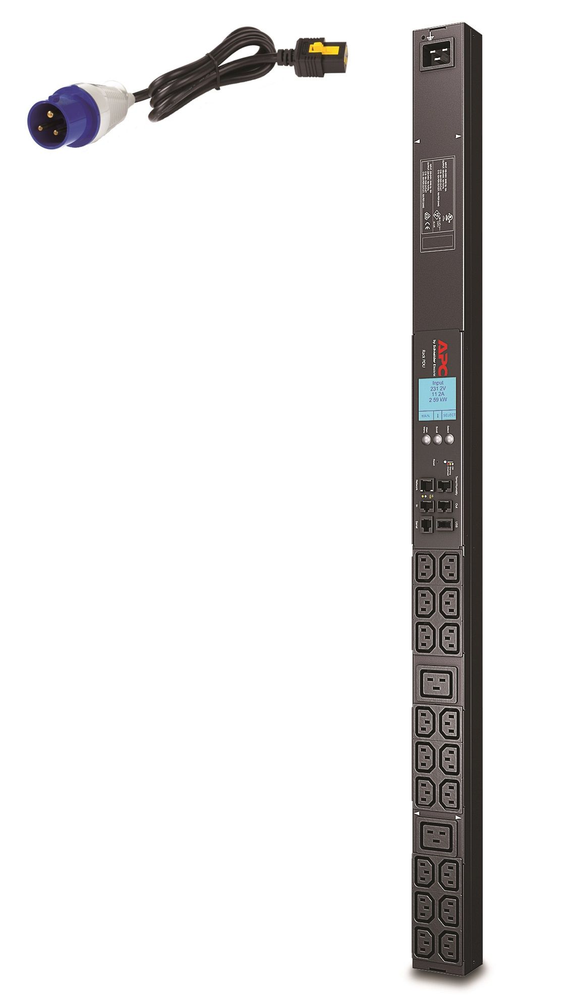 APC AP8858EU3 unité de distribution d'énergie 20 sortie(s) CA 0U