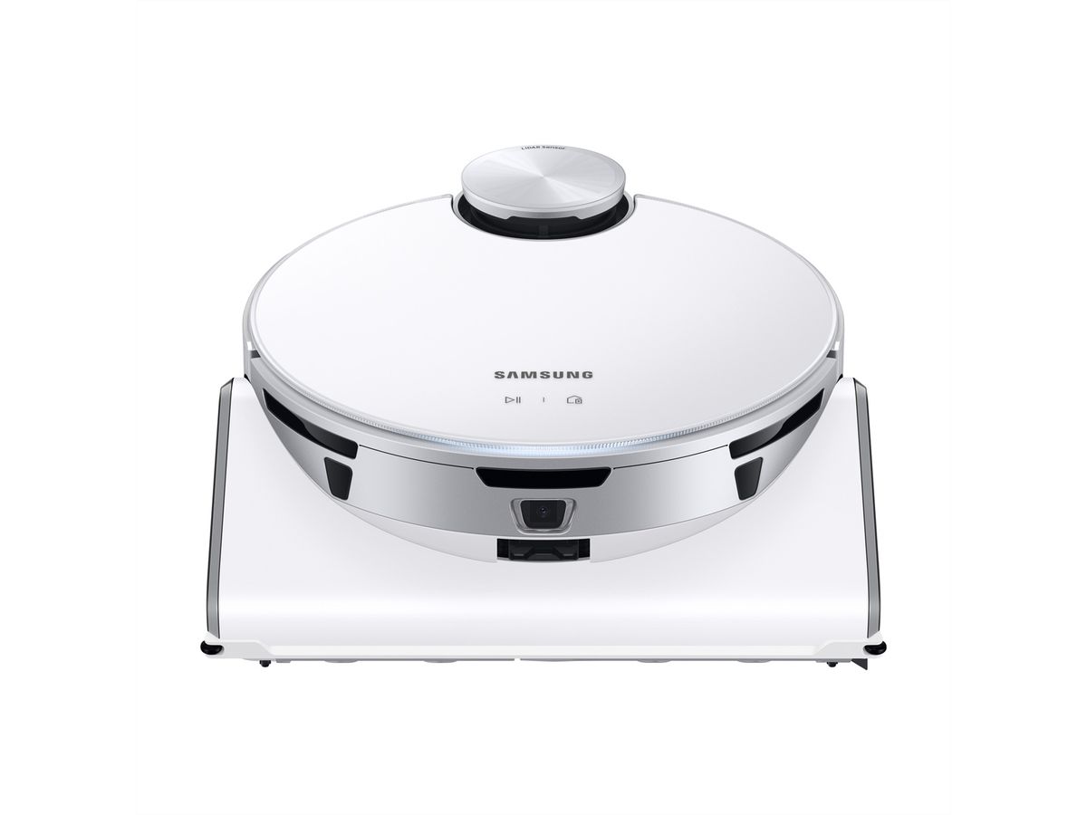 Samsung Jet Bot+ Aspirateur robot (VR9500), station d'aspiration intégrée, blanc