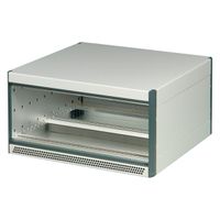 SCHROFF RatiopacPRO AIR Mallette complète, de bureau, blindage amovible, garniture frontale, 3/4 U, 42 CV, 255 mm