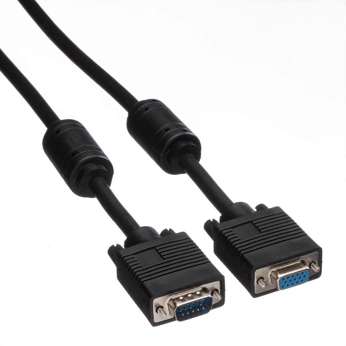 ROLINE SVGA-Kabel HD15 ST - BU mit Ferritkern, 6 m