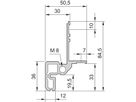 Cadre d'armoire Novastar SCHROFF, Slim-Line, 34 U 553W 1000D
