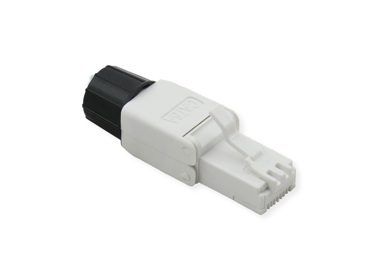 ROLINE Connecteur RJ-45 à confectionner Cat.6A (Classe EA), UTP, blanc