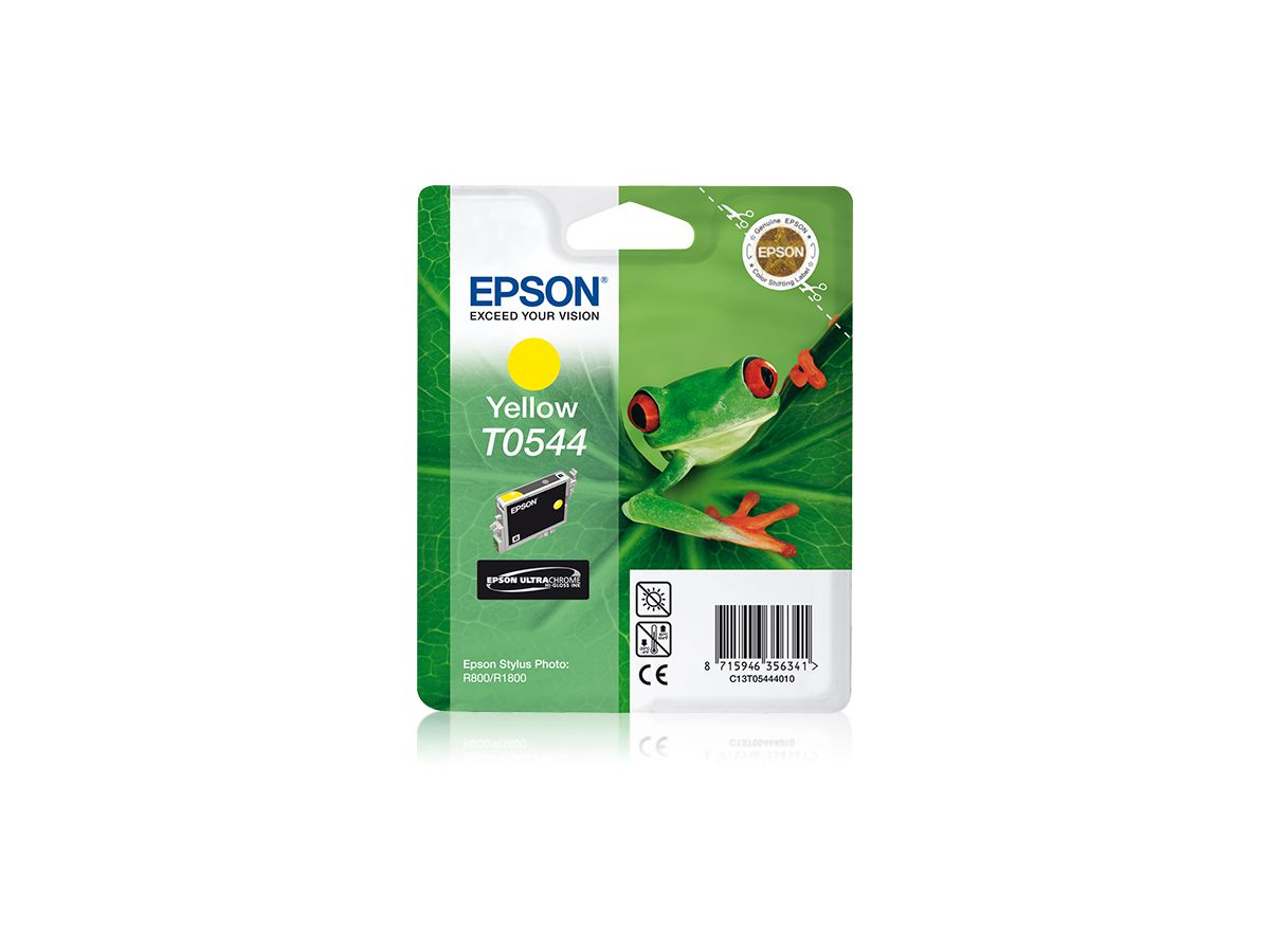 Epson Singlepack Yellow T0544 Ultra Chrome Hi-Gloss