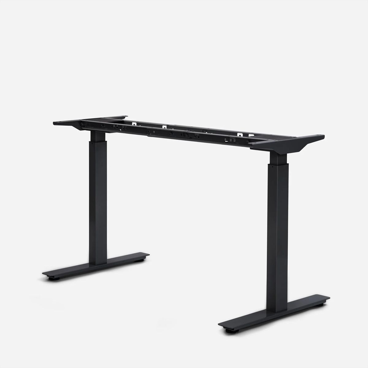 WRK21 Tischgestell Work Grau , 100-180 x 60 / 66,5-130,5cm Höhe