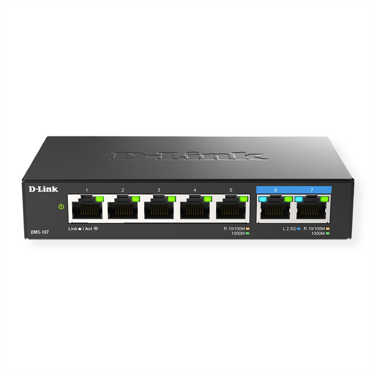 D-Link DMS-107/E Switch 7 ports Multi-Gigabit non administré