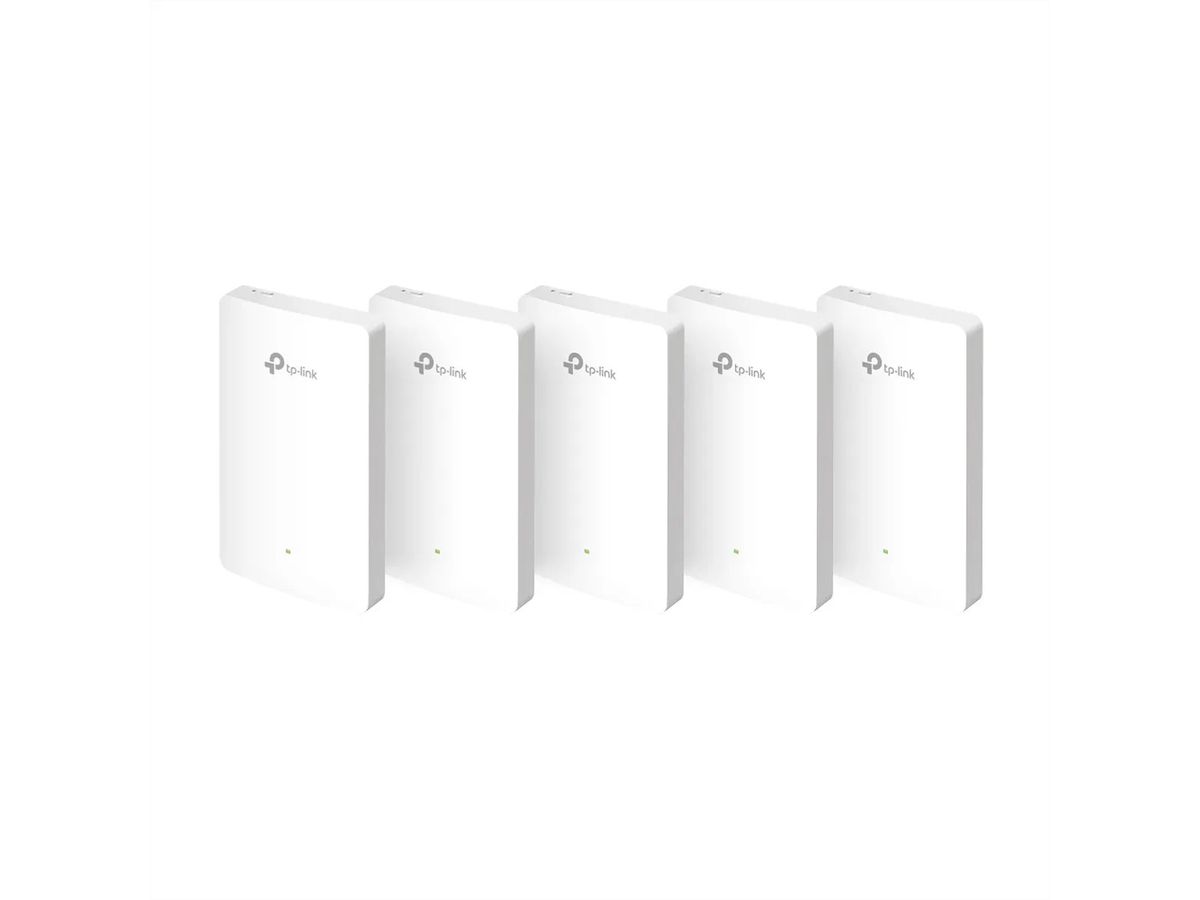 TP-Link EAP615-Wall Access Point (5-pack), Wall-Plate Dual-Band