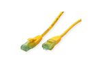 ROLINE RM Patchkabel Cat.6A UTP, gelb, 20 m