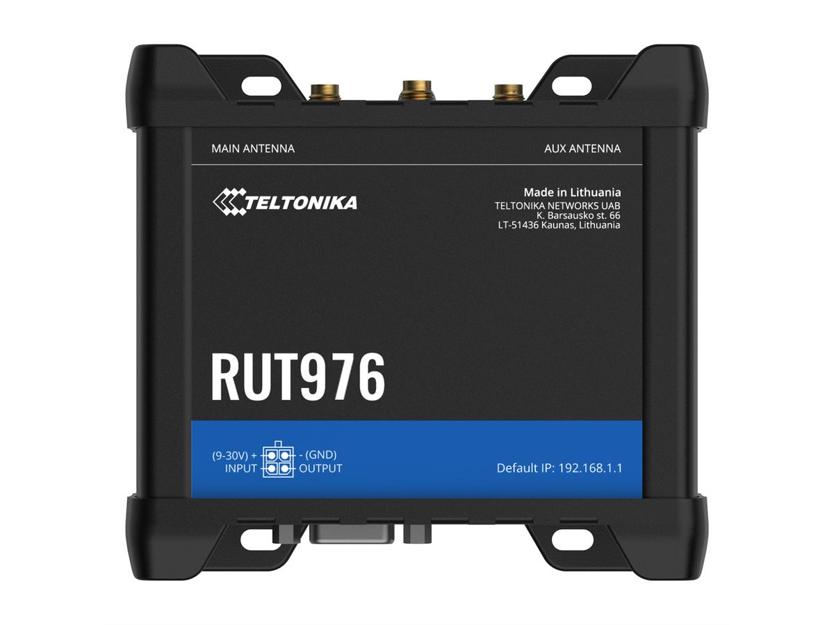 TELTONIKA RUT976 Routeur Redcap 5G