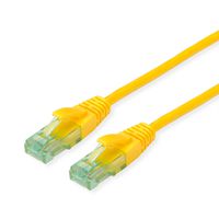 ROLINE RM Patchkabel Cat.6A UTP, gelb, 10 m