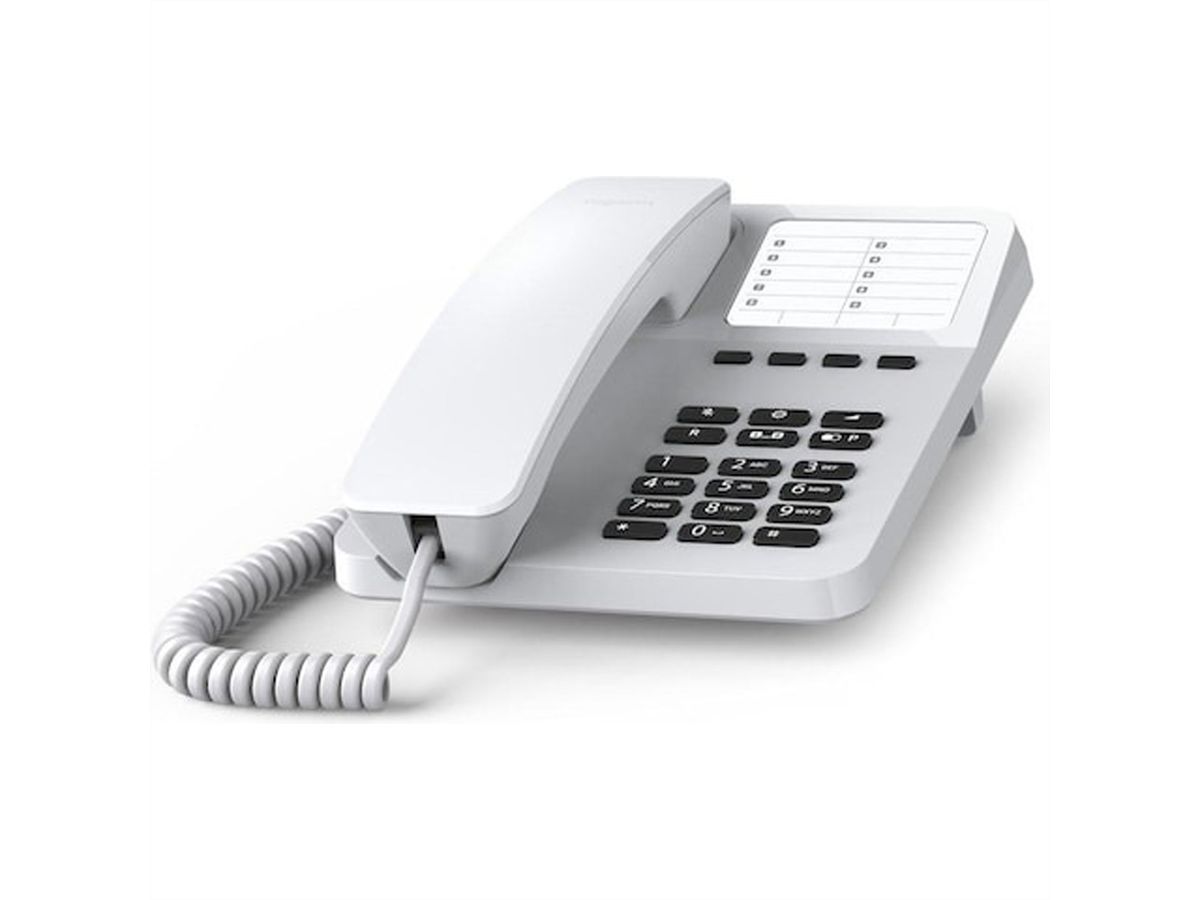Gigaset Téléphone fixe DESK 400 blanc