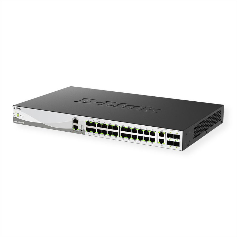 D-Link Switch DMS-3130-30TS/E , Layer 3 Multi-Gigabit Stack