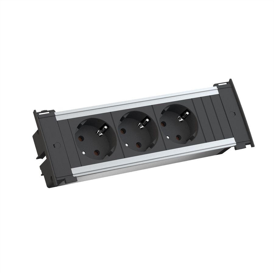 BACHMANN KAPSA Small 3x Schutzkontakt, GST18 -Stecker