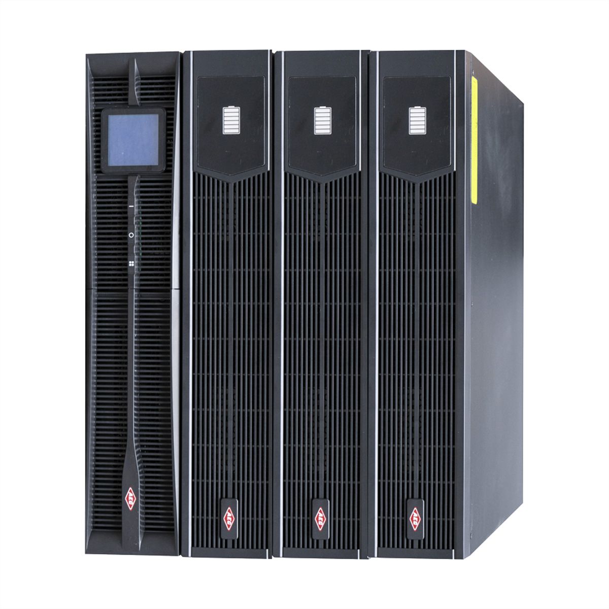 AEC IST3J 2kVA - Online Rack USV – 3x 8x 9Ah externe Batterien - 42 Min. Autonomie bei 100% Last