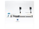 ATEN KL1516AiN KVM Over-IP Switch, 48cm TFT, VGA, PS/2-USB über Kat 5, 16 P., CH-Layout