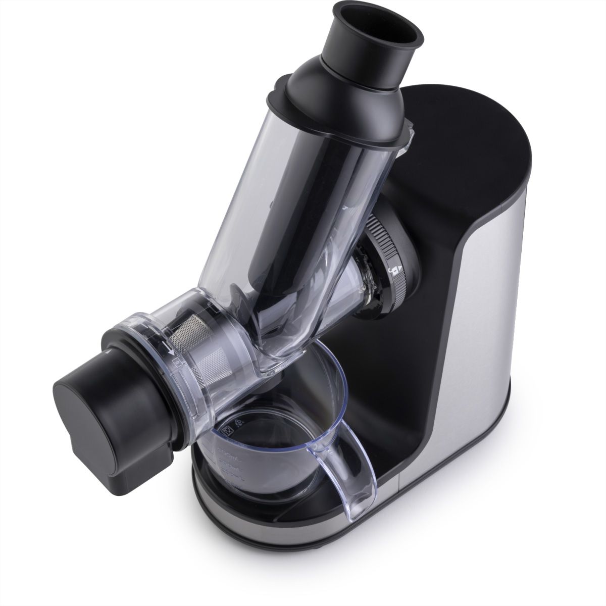 Gorenje Slow Juicer JC200BE, 200 W, noir/argent