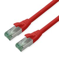 ROLINE RM Cordon Cat.6A S/FTP(PiMF), rouge, 15 m