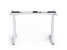 WRK21 Pied de table Work, 100-180 x 80 / 66,5-130,5cm Hauteur