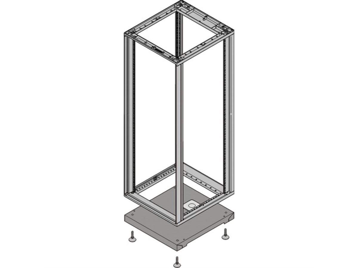 SCHROFF Novastar Base/Plis, 45H 553W 500D