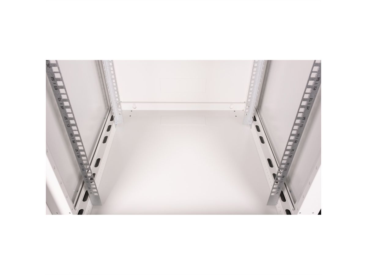 ROLINE 19-Zoll Wandgehäuse Basic Plus 12HE, 600x600 BxT grau