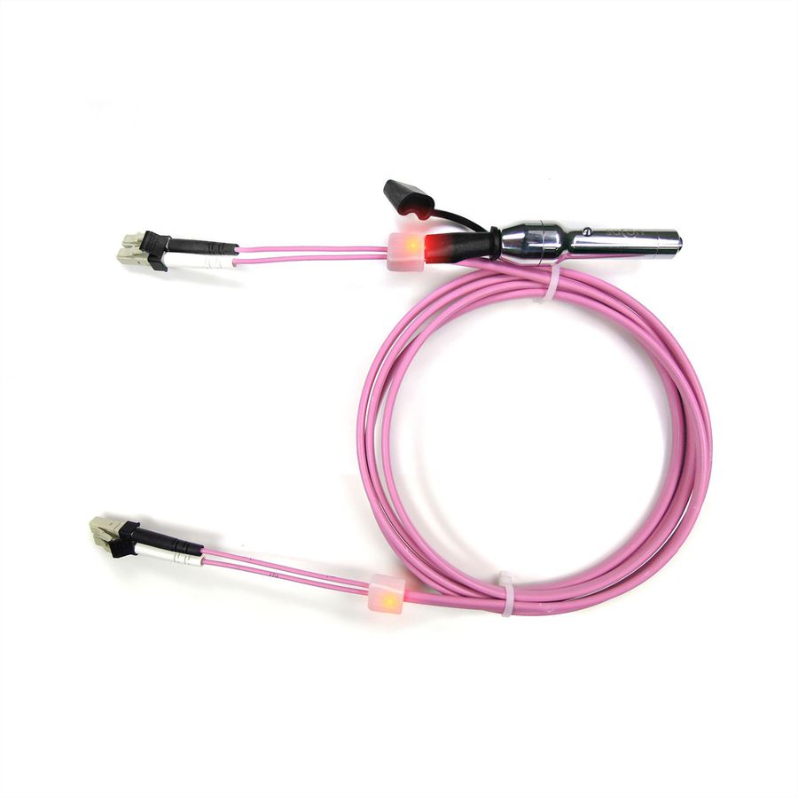 EasyLan Câble FO duplex 50/125µm OM4, LC/LC, violet, 2 m