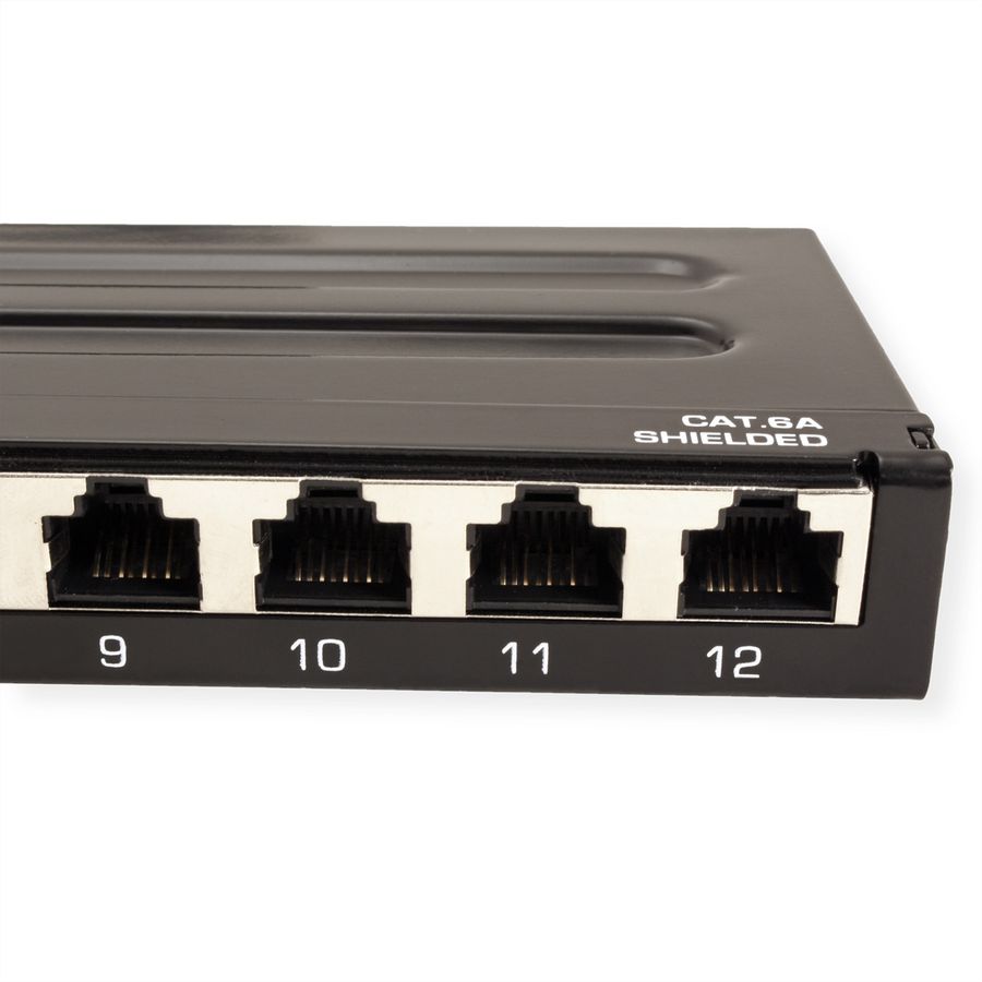 TRENDnet TC-P12C6AS Panneau de brassage renforcé à 12 ports Cat6A