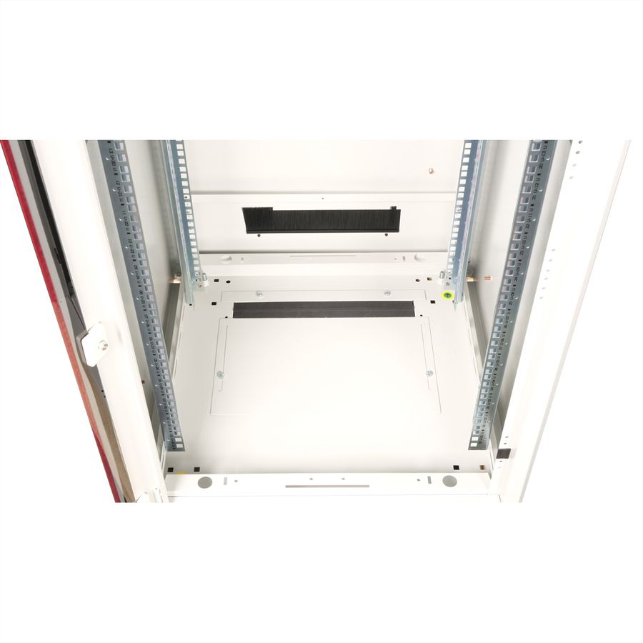 **DEMO**ROLINE 19-Zoll Netzwerkschrank Pro 32 HE, 600x600 BxT Glastür grau