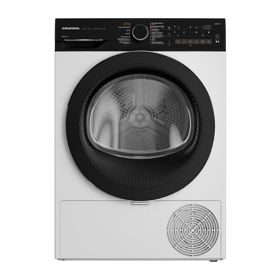 Grundig Wäschetrockner GTR5100, 8kg, A+++, weiss