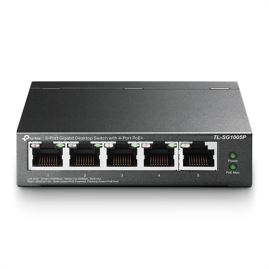TP-Link TL-SG1005P PoE+ Switch 5 Port