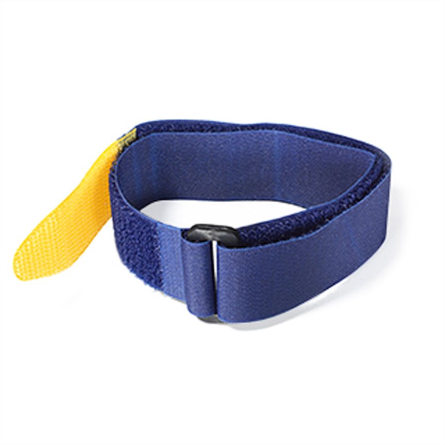 VELCRO® Sangle Everyday 25 mm x 92 cm, sangle crochets & velours ajustable, bleue, pack de 2