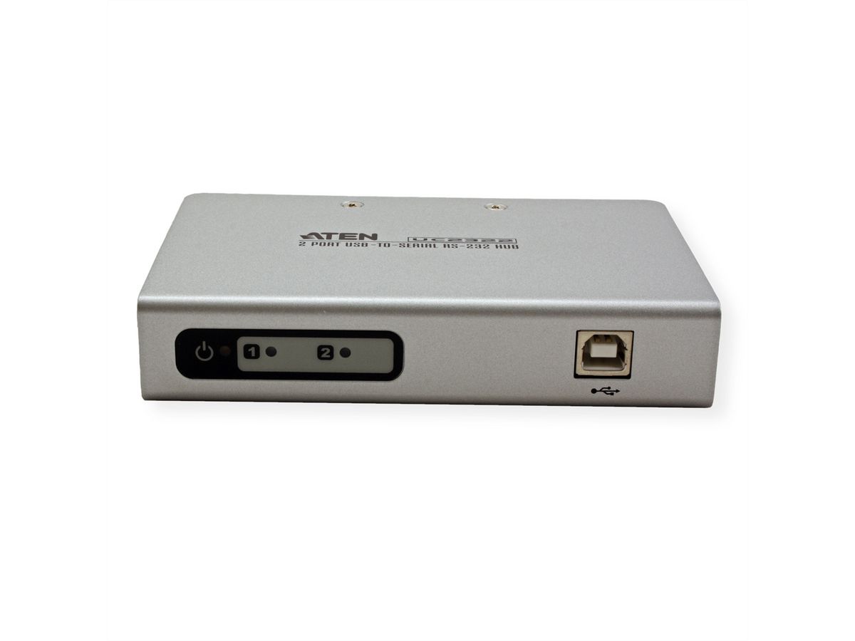 ATEN UC2322 USB-zu-Seriell RS-232 Hub 2-Port
