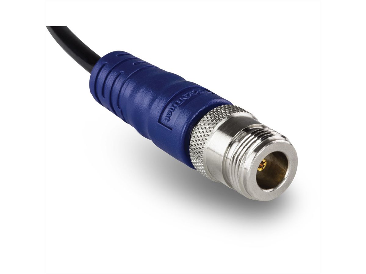 TRENDnet TEW-L402 2m N-Typ N-Typ Schwarz, Blau Koaxialkabel