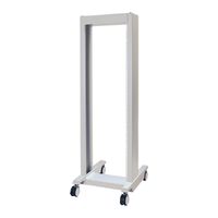 SCHROFF 19"-Laborgestell, fahrbar - 19"LABORGESTELL 36HE RAL7035
