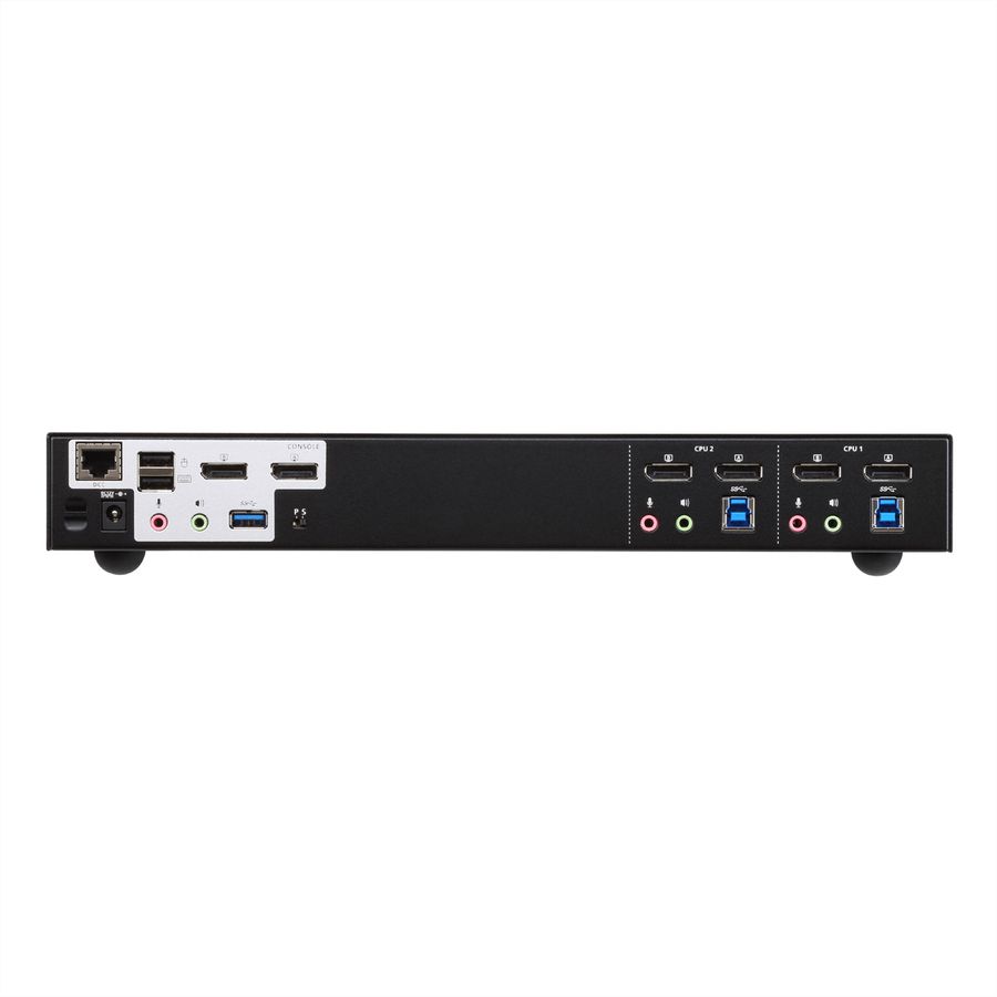 ATEN CS1942DP Commutateur KVMP à 2 affichages DP 4K, 2 ports USB 3.0
