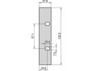 SCHROFF EuropacPRO Couvercle avant pour panneau latéral Type L, 3 U