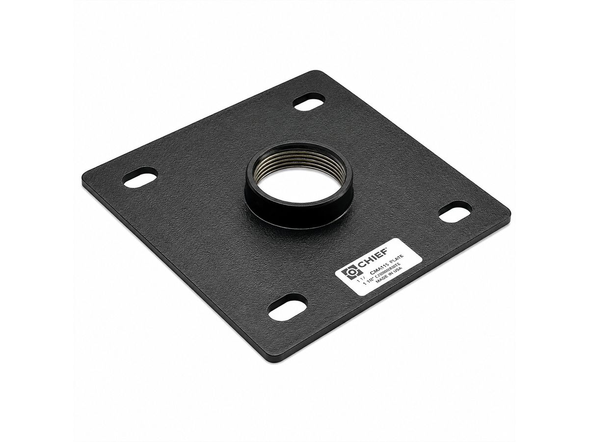 Chief Projektor Deckenplatte CMA115, 152mm Deckenplatte, schwarz