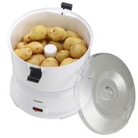 Éplucheur de pommes de terre Melissa 16220008, blanc, incl. essoreuse à salade, 85W