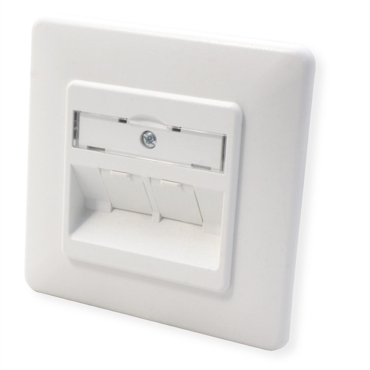 BTR Prise encastrable BC module 2 ports E-DAT, Cat.6 (Classe E)